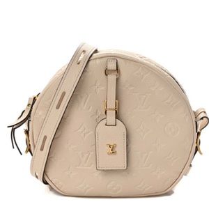 Louis Vuitton Empreinte Boite Chapeau Souple MM Creme